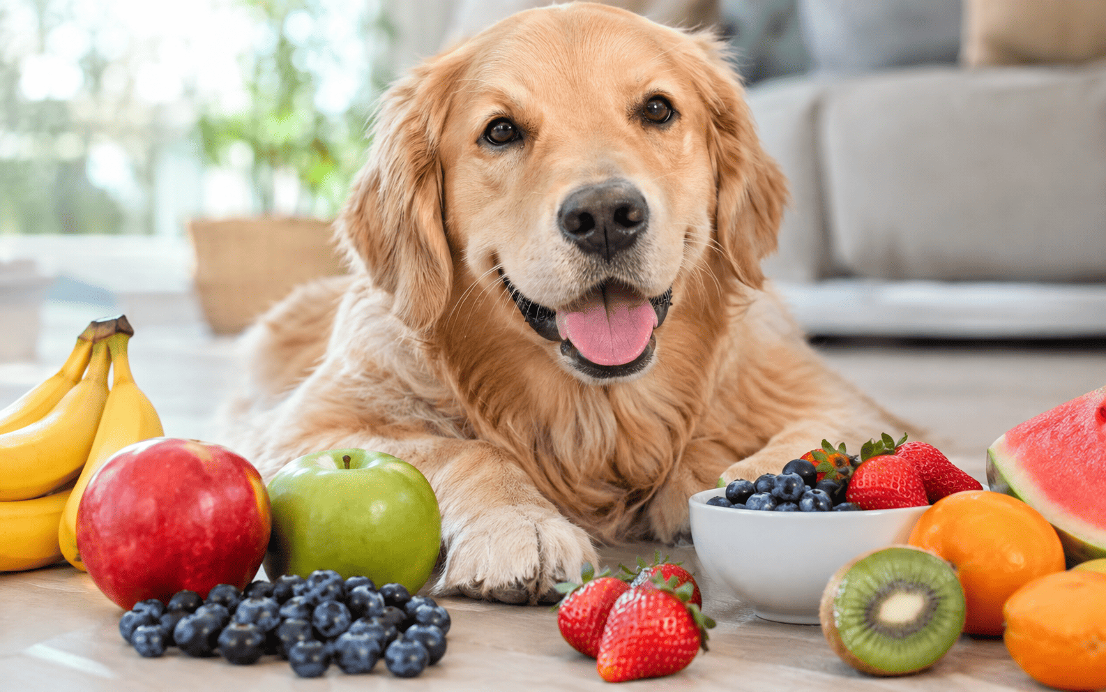 Frutas que puede comer un perro (y las que están prohibidas)